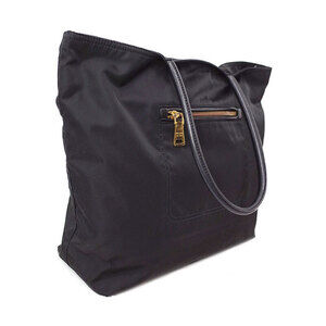 Prada Tessuto Bag Vela Tote Shoulder Black
